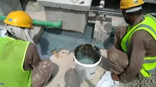 Ac Duct and Riser Waterproofing Work