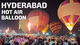 Hyderabad Biggest Sky Event | Hot Air Balloon Show | Parade Grounds 