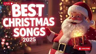 BEST CHRISTMAS SONGS 2025 🎅🎶 | Upbeat & Kid-Friendly Holiday Music for the Whole Family design