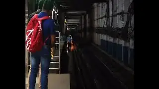 A Man's hand gets stuck between metro doors in Kolkata, dies