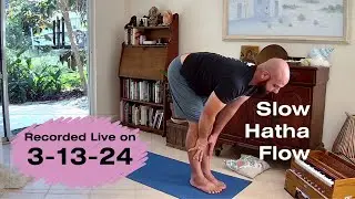 56 Minute Slow Hatha Flow | Live from InsightTimer 3/13/24