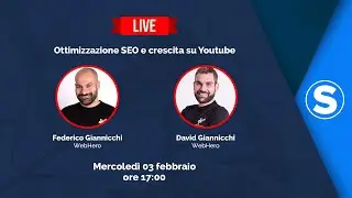 Ottimizzazione SEO e Crescita YouTube // STUDIO SAMO LIVE