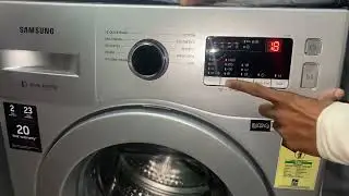 How to use Samsung 6.5 Kg Inverter Front Load Washing Machine with Hygiene Steam[full demo In Hindi]