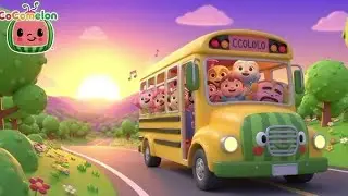 🌈 Kids Rainbow Bus Ride | Fun Music & Animation | Baby Songs