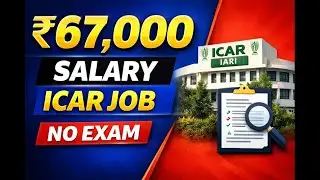 ICAR IARI RA & YP Vacancy 2026 | ₹67,000 Salary | No Exam | Direct Interview