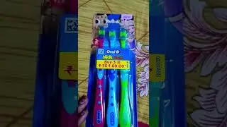 #toothbrush#oral B #kids#Bheem#rs60 #19 May 2024