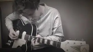 Guitar Demo with Michael Lemmo   Kay Upbeat with Kelvinator Headstock
