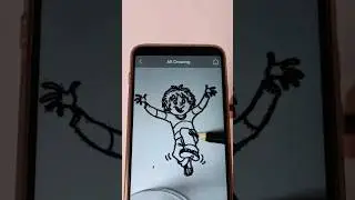 Review of AR drawing app 😲 #ardrawing #tracing #sketching