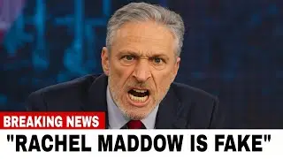 Jon Stewart Calmly EXPOSES Rachel Maddow for Media Hypocrisy on Live TV