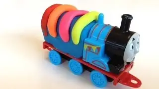Thomas and Friends Train Thomas the Tank Engine with Play Doh Decoration by  PleaseCheckOut Channel
