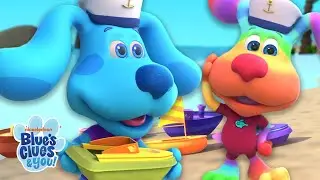 Row Row Row Your Boat! 🚣 + More Nursery Rhymes & Kids Songs | Blue&rsquo;s Clues & You!