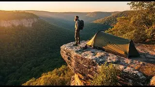 3 Days Solo Camping Alone in the Forest Insane Minimal Gear | Survival ASMR