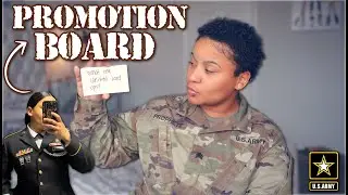 How To + Study Tips For The US Army Promotion Board/ Soldier Of The Month 2023 | The Army Barbie