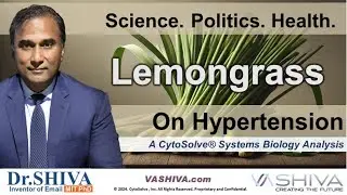Dr.SHIVA&trade;: Lemongrass on Hypertension @CytoSolve&reg; Systems Analysis (7/25)