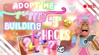 🐆🌼Preppy adopt me Building Hacks!✨💕🪩🌴🔨(2025)#roblox #preppy #adoptme #buildinghacks