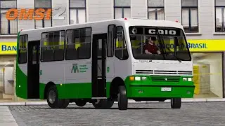 OMSI 2 - Micro-ônibus Caio Carolina V Mercedes-Benz LO-814 | Mapa Cidade Serrana - Linha 200