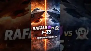 RAFALE 😈 vs F-35 👻 | Stealth vs Skill | Kaun Jeetega? 🔥 #shorts #fighterjet