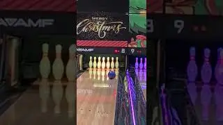 Brunswick DZ Purple Ice on the cliff #bowling #bowlwithbrunswick #brandsofbrunswick #shorts