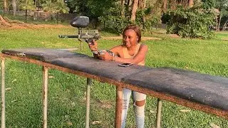 I went Paintballing at Agodi Gardens in Ibadan with my friends.