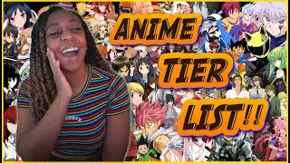 IT'S OVER 9000!!!! | Ranking Anime Shows | #TierListTuesdays W/ @DwayneKyng