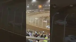 Larry Wight Continues Lead Last Chance Showdown 1 Super DIRTcar Series Big Block Modifieds Charlotte