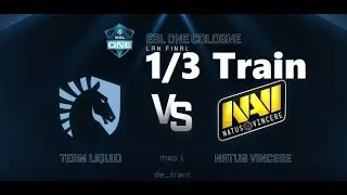 Liquid vs NaVi  - 1/3 Train. Мажор ESL One Cologne 2016. Playoff 1/4 Стадия. CS:GO