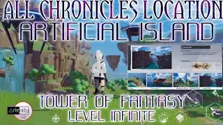 All Chronicles Locations in Artificial Island Tower of Fantasy