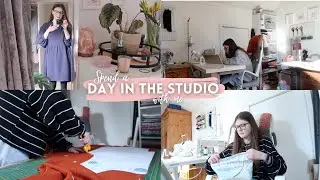 Studio vlog 20 | sewing a custom order, recent makes and mini fabric haul