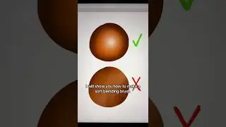 How to make a blending brush on Procreate #procreate #art #fyp #shorts #illustration