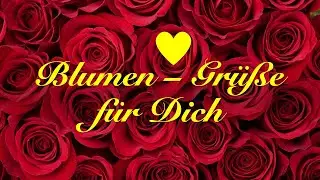 Bunte Blumen 💐  &ndash; Gr&uuml;&szlig;e f&uuml;r Dich ❤️