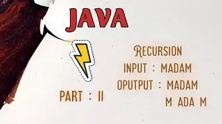 QUESTION - 1 Palindrome words inside the given word and a pattern || Recursion || Part -3 || java