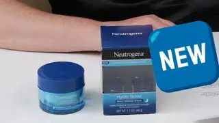 Neutrogena NEW! 🆕 Hydro Boost Night Pressed Serum - Overnight Serum Review and How to Use