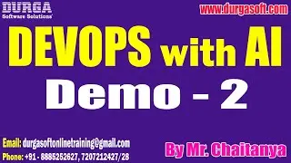 DevOps с использованием ИИ: обучающие материалы || Демонстрация - 2 || Автор: г-н Чайтанья, 06.01...