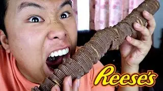 100 LAYERS OF REESES!!!