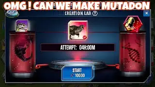 MAKING MUTADON? FINALLY WE MADE IT! 😱 | Jurassic World: The Game