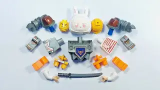 LEGO NEXO KNIGHTS AND LEGO LABUBU ORANGE KATANA | LEGO BUILD
