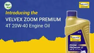 Unleash Performance with Velvex Zoom Premium 4T 20W-40 Engine Oil