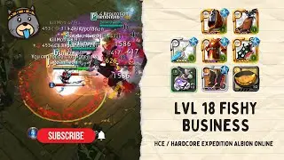GLORY PATCH 2 | HCE LVL 18 | DPS FROST | FISHY BUSINESS | ALBION ONLINE ASIA 2024