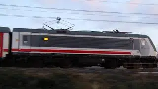 E464 SUN SFRECCIA sulla PALERMO-MESSINA