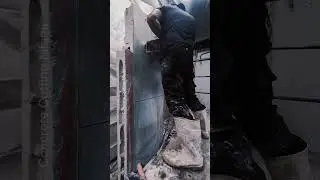 Cutting a 30 foot Wall in Islamorada