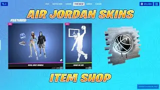 *NEW* Air Jordan Cool Grey Bundle & Dunk on 'Em Emote! Fortnite Item Shop Preview