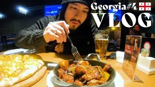 【海外VLOG ジョージア#4】トビリシ散歩で激ウマ料理に遭遇｜ハチャプリ&オジャクリ