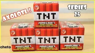 Epic *NEW* Minecraft TNT Series 25 Mini Figure Unboxing