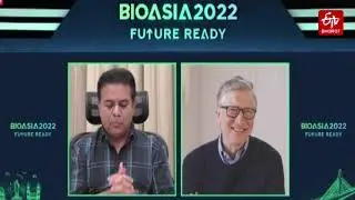 Telangana Hosts Bio Asia International Summit 2022 | Minister KTR Speaks to Bill Gates | Hyderabad