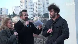 Mnogobrojni Riječani dočekali ekipu filma Fiume o morte!