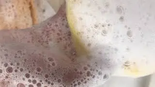 Asmr water sounds 🧽Soapy Rinsing and more