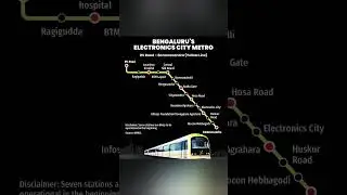 #yellow #line #metro #train #bangalore