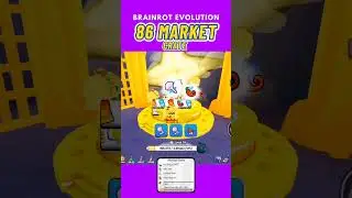 OPEN 86 MARKET CRATE ! Brainrot Evolution #roblox