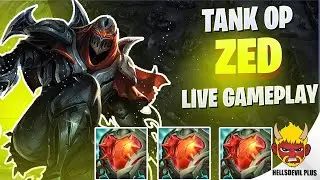 Игра TANK ZED 2V8 на высоком рейтинге! - Геймплей Wild Rift HellsDevil Plus