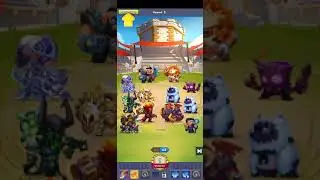 🔴  Taptap Heroes: my peak arena for this week! I did pretty good again.  No sound